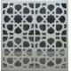 Aluminum Metal Mashrabiya , Architectural Screen , Intricate Geometric Islamic Patterns