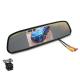 5 Inch Monitor Rear View Mirror With Anti - Glaring Glass