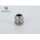 Durable PG11 5 - 10mm Dia Waterproof Cable Gland With Nickel - Plated Brass