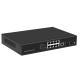 DC 12V 2A Industrial Ethernet Switch 20Gbps 10 Port For Enteprises