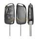 Peugeot / Citroen 3 Buttons Flip Remote Key Shell with VA2 Blade For PEUGEOT 207 307 308