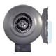 4 Inch Circular Inline Exhaust Blower / Industrial Inline Duct Fans Energy Saving