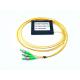 G65A71 LSZH FC APC Single Mode 1x2 Fiber Optic Plc Splitter