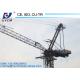 6t QTD120-3515 Luffing Jib Tower Crane 35m Long Lifting Boom 1.5t Tip Load