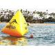 PVC Inflatable Swim Buoys Inflatable Triangle  water buoy floating buoy for water sport