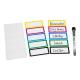 PET Film Reusable Dry Erase Adhesive Labels Waterproof SGS