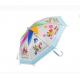 EVA Material Kids Transparent Umbrella Bubble Rain Umbrella 8 Ribs Off - Set Print