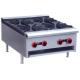 Commercial Restaurant Cooking Equipment Table Top Gas Stove With 1 / 2 / 4 / 6 Burners