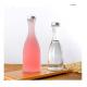 Glass Jar 250ml 375ml 500ml Glass Storage Bottle Fruit Beverage Juice Bottle