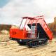 4 Ton Crawler Dumper Truck For Hardened Road Surfaces And Power Engineering