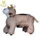 Hansel kids rides for shopping center and plush unicorn ride on animals with stuffed motorized animals for sale