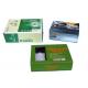 Folding Shipping Printed Cardboard Boxes , Cardboard Packaging Boxes Free Sample