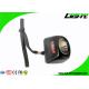 Safety Underground Miners Cap Lamps Cordless Headlights 8000lux Digital Screen