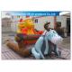 Cartoon Inflatable Holiday Decoration , Inflatable Christmas Yard Decorations