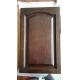 oak raised kitchen cabinet door,hot sale kitchen cabinet door ,Dark brown solid wood door