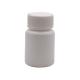 30mL HDPE Portable White Plastic Powder Medicine Pill Tablet Bottles Container with Child Safety Cap