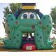 Frog Durable 0.55mm PVC Outdoor Inflatable Bouncers With Air Blower