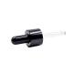 Bright Black Center Ring Plastic Dropper Pipette Cap 18 410 Anodized