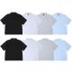 80% Cotton Simple Solid Color Letter Embroidered Short Sleeve Polo T-Shirt For Men