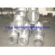 UNS S31803 Seamless / Welded Duplex Stainless Steel Equal Tee ASTM A815