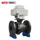 Initial Payment Dis Carbon Steel High Platform Flanged Floating Ball Valve PN10-40