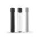 120mm Child Resistant Clear Glass Tube White Black Matte Glass Joint Tube Sprayed