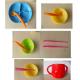 EN  food grade educational Silicone Baby Accessories Foodware Sets for kids