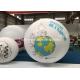 2.5 M Advertising Helium Balloons With Led Lights Logo Branding Customize Printing