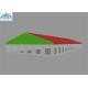 400 Person 15x40M Outside Event Tents / Colorful Large Wedding Tents With White PVC Wall