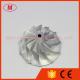 CT26 17291-17040 Upgrade 49.20/71.00mm 11+0 blades Turbo milling/aluminum 2618/billet compressor wheel for 17201-17040