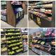 Customized Supermarket Display Racks , Rack Display Shelf 50-150 Kg/Layer Capacity