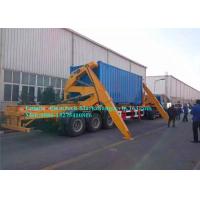 XCMG Cargo Container Lifting Equipment , Side Loader Truck With Hydraulic System