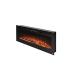 50 Inch 15 Flame Colors WN-D50 Electric Fireplace with Embedded Modern 3D LED Lights