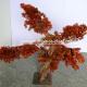Red Leaves Jubilant Artificial Pine Trees Outdoor Shop Decoration