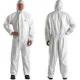 Comfortable Disposable Protective Suit  Splash Proof Sms Chemical Coveralls