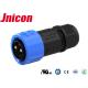 Lithium Battery Waterproof Power Connector IP67 8 Pin Quick Lock 50A 300Volt