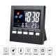 Indoor 12/24 Hour Time Display Digital LCD Weather Clock With Backlight