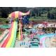Large - scale Custom Family Water Slides with Galvanized steel Material