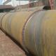 Astm A252 Gr D SSAW Steel Pipe，219mm Spiral Welded Pipe Round