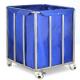 Hospital Furniture Medical Mobile Dirty Clothes Nursing Care Laundry Trolley Oxford Bag Detachable Stainless Steel Cart