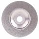 Diamond Coated 4 Inch Grinding Disc Wheel For Angle Grinder Grit 60 Coarse Arbor Hole 16 Mm