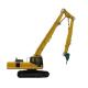 Q355B Material 47-52T Excavator Pile Driver Attachment For SANY CAT HITACHI KOMATSU DOOSAN