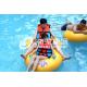 Large Lazy River Equipment / Aqua Play Park Galvanized Carbon Steel Supporting