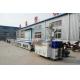 Full Automatic Plastic Extrusion Machine , Pvc Twin pipe Extrusion Production Line