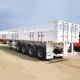 China CIMC 4 Axle 80 Tonnes Fence Cargo Truck Trailer
