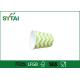 Green And White Wavy Pattern ice cream cups paper , disposable ice cream bowls