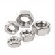 White Zinc Plated Hex Nuts For General Industry Imperial Measurement System DIN934