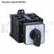 RoHS Standard IP65 25A 4 Pole 3 Position Waterproof Rotary Switch