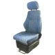 Mechanical Suspension Seat For Excavator Paver Mixer Coke Barrier Vehicle