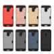 Colorful Metal Brushed with Side Card Pocket Function  Protective Shell For Samsung  S9 Plus NOTE8 ON7 S7 S7 Edge J7 J5